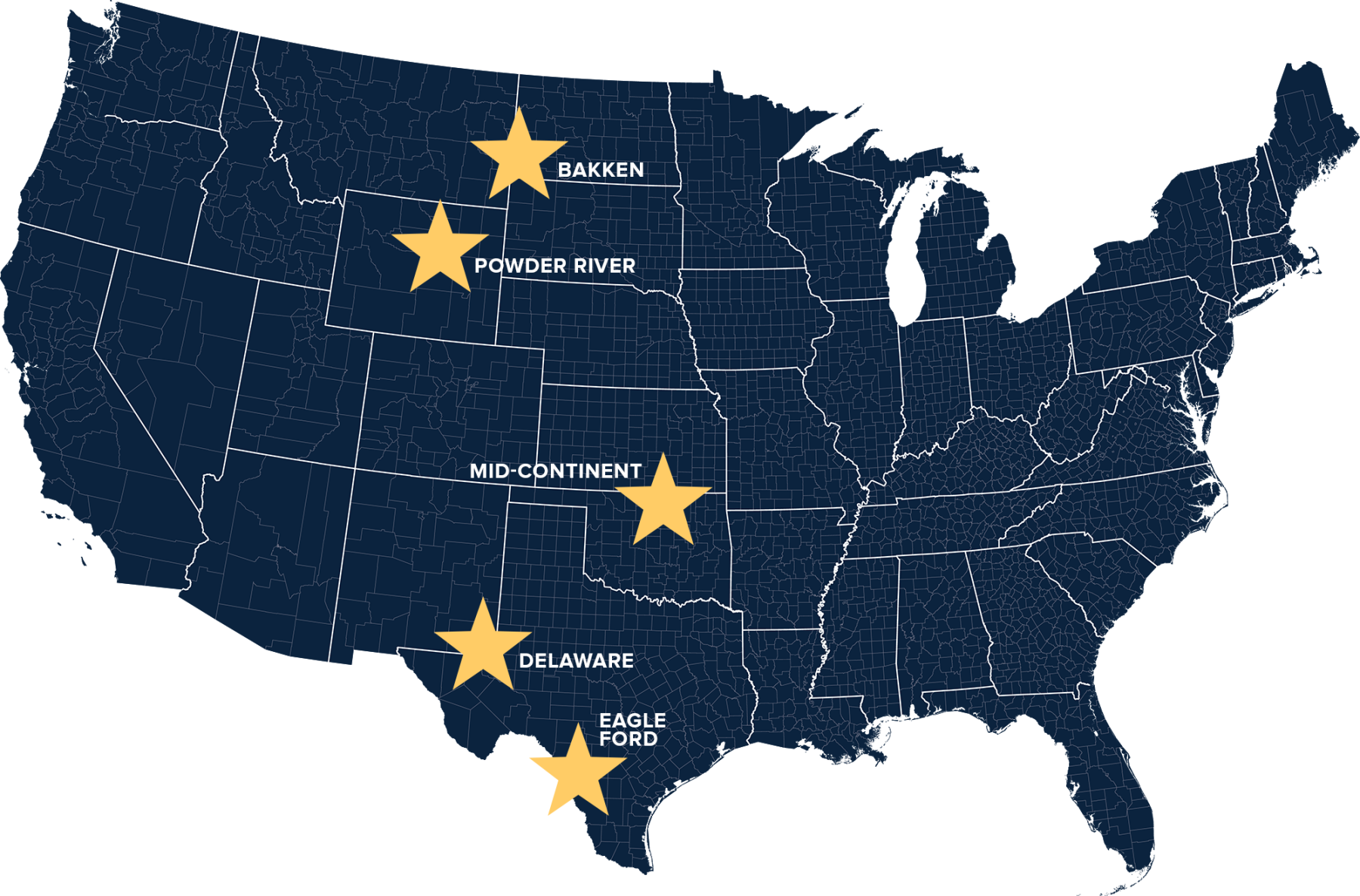 Map of Intensity Infrastructure Partners experience